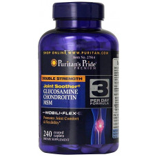 Препарат для восстановления суставов и связок Puritan's Pride Glucosamine chondroitin MSM 240 таблеток (103943) Препарат для восстановления суставов и связок Puritan's Pride Glucosamine chondroitin MSM 240 таблеток (103943)