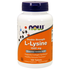 Аминокислота NOW Foods L-Lysine 1000 мг 100 таблеток (102520)