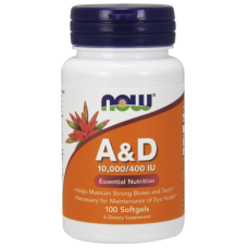 Витаминно-минеральный комплекс NOW A&D 100 капсул (103616) Витаминно-минеральный комплекс NOW A&D 100 капсул (103616)