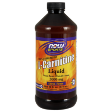Жиросжигатель NOW L-Carnitine Liquid 3000 mg 473 мл Цитрус (102502)