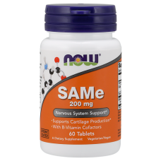 Препарат улучшающий метаболизм печеночных клеток NOW SAMe 200 мг 60 таблеток (103415) Препарат улучшающий метаболизм печеночных клеток NOW SAMe 200 мг 60 таблеток (103415)