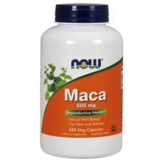 Экстракт Мака NOW Foods Maca 500 mg 250 капсул (102053) Экстракт Мака NOW Foods Maca 500 mg 250 капсул (102053)
