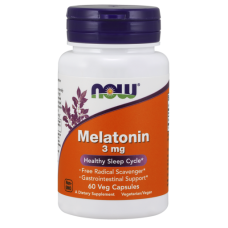 Витамины NOW Melatonin 3 мг 60 капсул (104684)