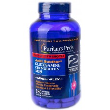 Препарат для восстановления суставов и связок Puritan's Pride Glucosamine chondroitin MSM 180 таблеток (333687) Препарат для восстановления суставов и связок Puritan's Pride Glucosamine chondroitin MSM 180 таблеток (333687)