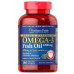 Комплекс незаменимых жирных кислот Puritan's Pride Omega 3 Fish Oil 1200 mg 180 капсул (333692)