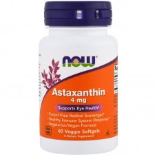 Антиоксидант Now Foods Astaxanthin 4 мг 60 капсул (333483)
