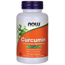 Антиоксидант NOW Foods Curcumin 60 капсул (104259)