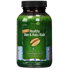 Витамины для кожи, ногтей и волос Irwin Naturals Healthy Skin+Hair+Nails 120 капсул (10433131)