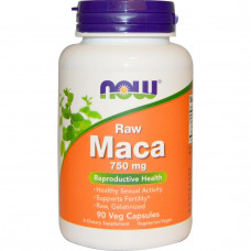 Природный биостимуляторор NOW Foods Raw Maca 750 мг 90 капсул (104628) Природный биостимуляторор NOW Foods Raw Maca 750 мг 90 капсул (104628)