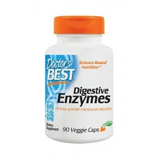 Сбалансированный комплекс ферментов и энзимов Doctor's Best Digestive Enzymes 90 капсул (10468484)