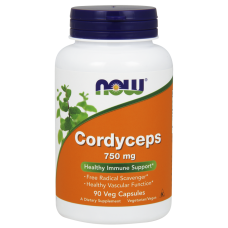 Антиоксидант NOW Foods Cordyceps 750 мг 90 капсул (104258) Антиоксидант NOW Foods Cordyceps 750 мг 90 капсул (104258)