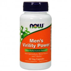 Бустер тестостерона NOW Men's Virility Power 60 капсул (104275) Бустер тестостерона NOW Men's Virility Power 60 капсул (104275)