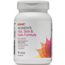 Витамины для женщин GNC Women's Advanced Hair Skin Nails Formula 120 капсул (333239)