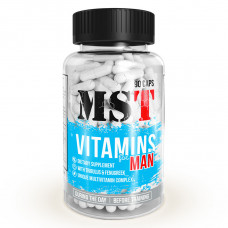 Витаминно-минеральный комплекс MST Nutrition Vitamins for Man 90 капсул (333285) Витаминно-минеральный комплекс MST Nutrition Vitamins for Man 90 капсул (333285)
