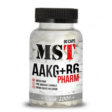 Бустер азота MST Nutrition AAKG B6 Pharm 120 капсул (333300) Бустер азота MST Nutrition AAKG B6 Pharm 120 капсул (333300)