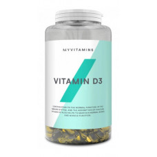 Витамины Myprotein Vitamin D3 180 капсул (333309)