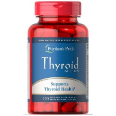 Витамины Puritan's Pride Thyroid Action 120 капсул (333698) Витамины Puritan's Pride Thyroid Action 120 капсул (333698)