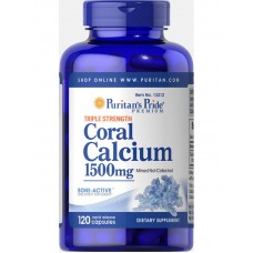 Витамины Puritan's Pride Triple Strength Coral Calcium 1500 мг 120 капсул (333697) Витамины Puritan's Pride Triple Strength Coral Calcium 1500 мг 120 капсул (333697)