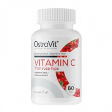 Витамины OstroVit Vitamin C From Rose Hips 60 таблеток (333604) Витамины OstroVit Vitamin C From Rose Hips 60 таблеток (333604)