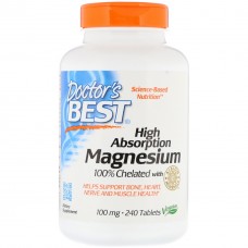 Минеральный комплекс Doctor's BEST Magnesium High Absorption 100 mg 240 таблеток (333198)
