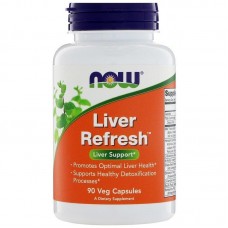 Препарат для очистки и восстановления печени NOW Liver Refresh 90 капсул (333458)