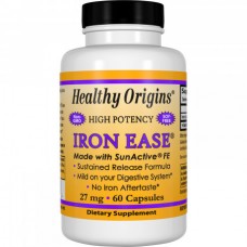 Биодоступное железо Healthy Origins Iron ease 27 мг 60 капсул (333248) Биодоступное железо Healthy Origins Iron ease 27 мг 60 капсул (333248)