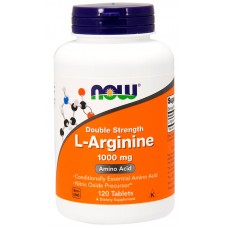 Аминокислота Now Foods L-Arginine 1000 мг 120 таблеток (333510)