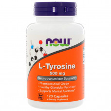 Аминокислота Now Foods L-Tyrosine 500 мг 120 капсул (333551)