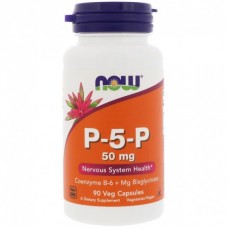 Витамины В6 Now Foods P-5-P 50 мг 90 капсул (333465)