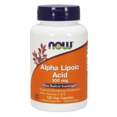Альфа-липоевая кислота Now Foods Alpha Lipoic Acid 100 мг 120 капсул (333520)