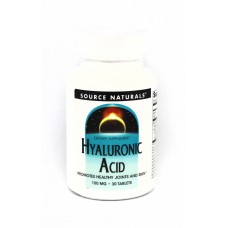 Препарат для восстановления суставов и связок Source Naturals Hyaluronic Acid 100 мг 30 таблеток (333940)