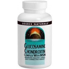 Препарат для восстановления суставов и связок Source Naturals Glucosamine Chondroitin MSM 120 таблеток (333976)