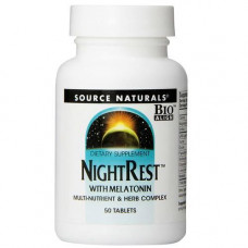 Для профилактики сна Source Naturals NightRest 50 таблеток (333929) Для профилактики сна Source Naturals NightRest 50 таблеток (333929)
