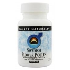 Комплекс для поддержки функции простаты Source Naturals Swedish Flower Pollen 90 таблеток (333899) Комплекс для поддержки функции простаты Source Naturals Swedish Flower Pollen 90 таблеток (333899)