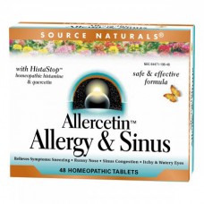 Препарат для лечения аллергии Source Naturals Allercetin Allergy Sinus 48 таблеток (333932)