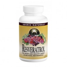 Антиоксидант Source Naturals Resveratrol 40 мг 60 таблеток (333907)