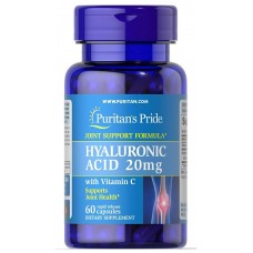 Препарат для восстановления суставов и связок Puritan's Pride Hyaluronic Acid 20 мг 60 капсул (333651) Препарат для восстановления суставов и связок Puritan's Pride Hyaluronic Acid 20 мг 60 капсул (333651)