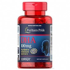 Комплекс незаменимых жирных кислот Puritan's Pride DHA 100 мг 120 капсул (333710) Комплекс незаменимых жирных кислот Puritan's Pride DHA 100 мг 120 капсул (333710)