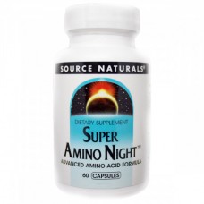 Аминокислота Source Naturals Super Amino Night 60 капсул (333921) Аминокислота Source Naturals Super Amino Night 60 капсул (333921)
