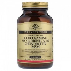 Препарат для восстановления суставов и связок Solgar Glucosamine Hyaluronic Acid Chondroitin MSM 60 таблеток (333845) Препарат для восстановления суставов и связок Solgar Glucosamine Hyaluronic Acid Chondroitin MSM 60 таблеток (333845)