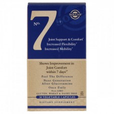 Препарат для восстановления суставов и связок Solgar No.7 Joint Support 30 капсул (333889)