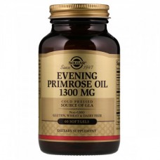 Препарат для для устранения кожных заболеваний Solgar Evening Primrose Oil 1300 мг 60 капсул (333853)