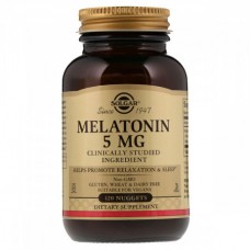 Для профилактики сна Solgar Melatonin 5 мг 120 таблеток (333870) Для профилактики сна Solgar Melatonin 5 мг 120 таблеток (333870)