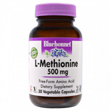 Аминокислота Bluebonnet Nutrition L-Methionine 500 мг 30 капсул (333095)