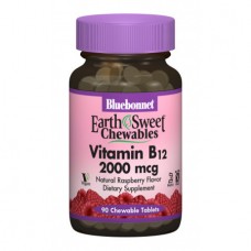 Витамины Bluebonnet Nutrition Earth Sweet Chewables Vitamin В12 2000 мкг 90 таблеток (333060)