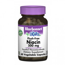 Ниaцин без инфузата Bluebonnet Nutrition Flush-Free Niacin В3 500 мг 60 капсул (333079) Ниaцин без инфузата Bluebonnet Nutrition Flush-Free Niacin В3 500 мг 60 капсул (333079)