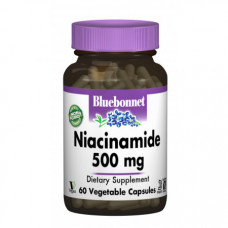 Ниацинамид Bluebonnet Nutrition Niacinamide B3 500 мг 60 капсул (333074) Ниацинамид Bluebonnet Nutrition Niacinamide B3 500 мг 60 капсул (333074)