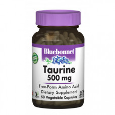 Аминокислота Bluebonnet Nutrition Taurine 500 мг 50 капсул (333087)