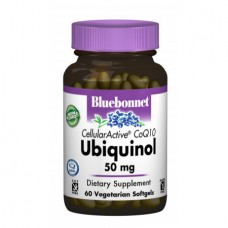 Убихинол Bluebonnet Nutrition Cellular Active Ubiquinol 50 мг 60 капсул (333082)