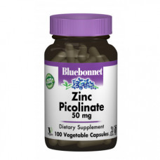 Цинк пиколинат Bluebonnet Nutrition Zinc Picolinate 50 мг 100 капсул (333113) Цинк пиколинат Bluebonnet Nutrition Zinc Picolinate 50 мг 100 капсул (333113)